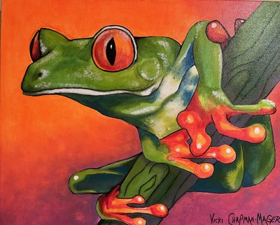 Red Eyed Tree Frog  • Vicki Chapman-Mager