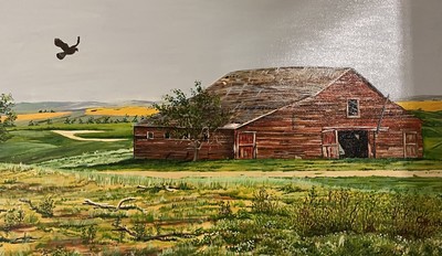 Barn "are the cattle over the hill?" • Craig Hubbard