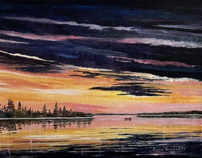 Out on Lac La Ronge • June Ricklefs