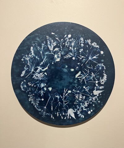 Intertwined Cyanotype