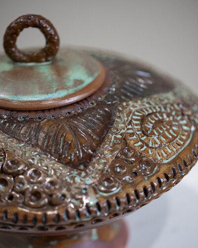 Moon Carved Reliquary