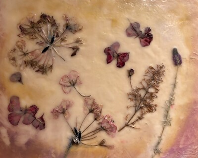 The More You Dream • 11 x 14 • Encaustic