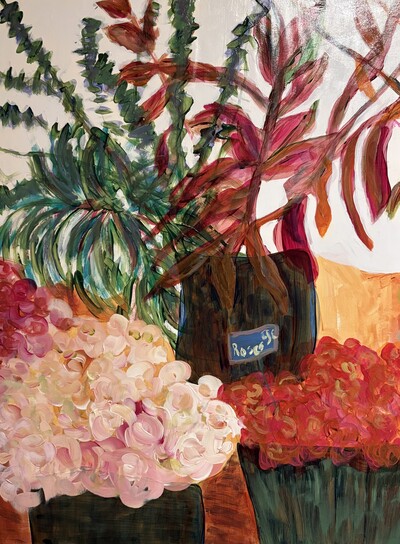 French Market #1 • 30 x 22 • Acrylic 