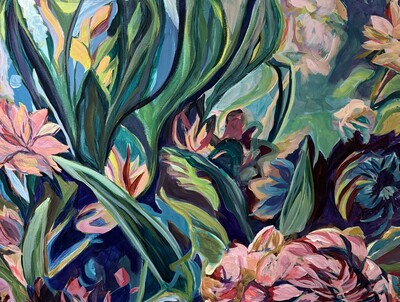 In The Boonies • 18 x 24 • Acrylic