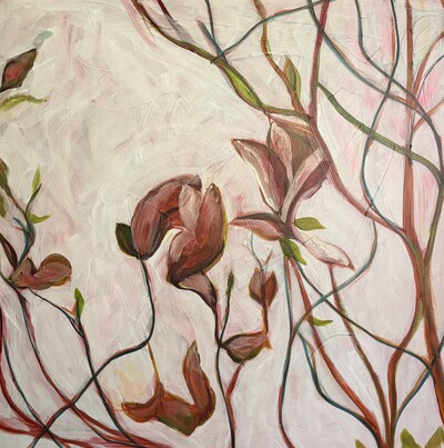 Through Sylvia's Eyes • 36 x 36 • Acrylic