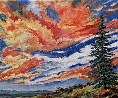 Wild Prairie Sky • June Ricklefs